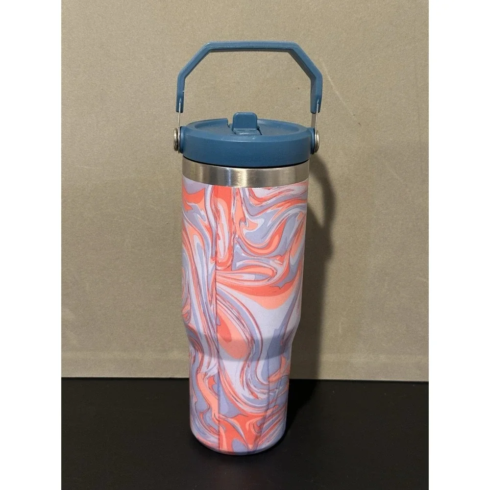 Stanley Ice Flow Pool Swirl 30 Oz ( Missing Straw ) - Picture 3 of 7